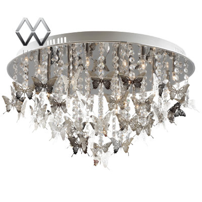 MW-Light № 394010318 (Кармен) Кармен хром 18*20W G4 12 V люстра